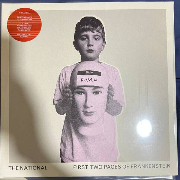 The National – First Two Pages Of Frankenstein (red)